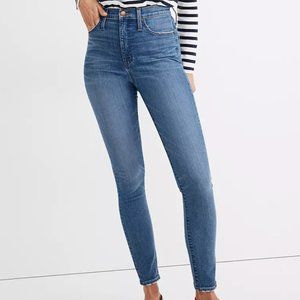 Madewell 11" High-Rise Skinny Jeans in Maricopa Wash Sz 29